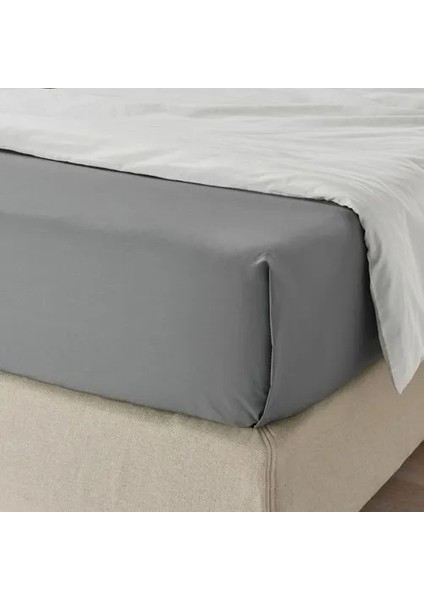 Ullvıde Çift Kişilik Çarşaf Gri 240 x 260 cm fiyatları