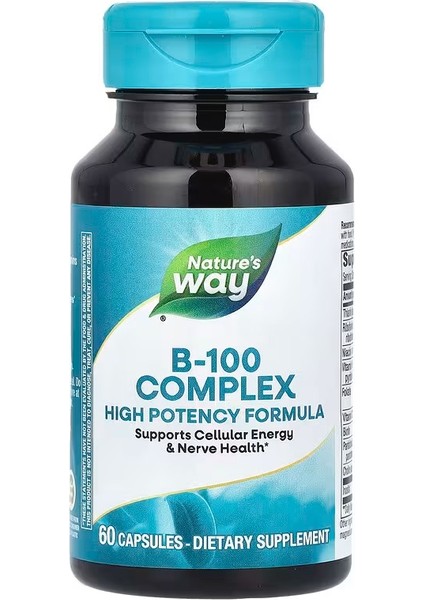 Nature's Way B-100 Complex 60 Capsules