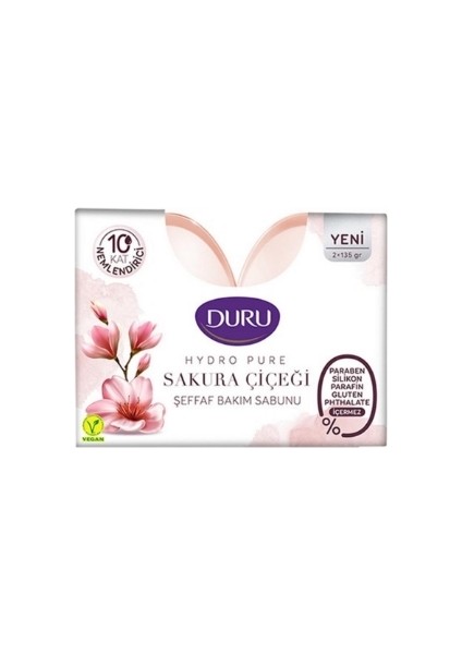 Sabun Hydro Pure 2X135G Sakura Çiçeği 2 Adet