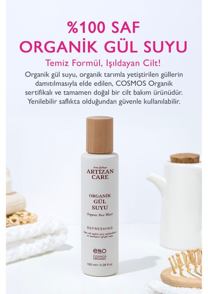 Oragnik Gül Suyu indirimleri