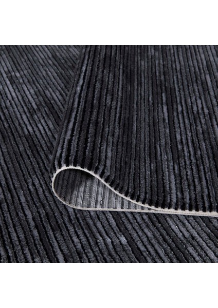 Moon 1002 Antrasit Modern Akrilik Yün Salon Halısı Yolluk Mutfak Yatak Odası Halısı modelleri