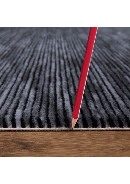 Moon 1002 Antrasit Modern Akrilik Yün Salon Halısı Yolluk Mutfak Yatak Odası Halısı fırsatları
