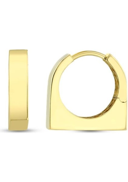 Tasarım Altın Küpe - 14K