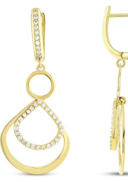 Tasarım Altın Küpe - 14K fiyatları