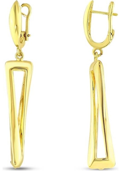 Tasarım Altın Küpe - 14K