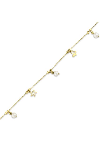 Altın Tasarım Halhal - 14K fiyatları