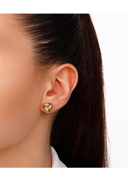 Altın Tasarım Küpe - 14K modelleri