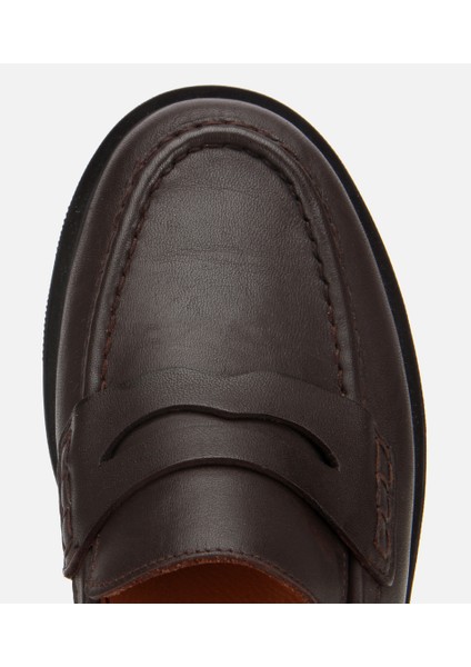 01AYH313600A480 KADIN Deri Kahverengi Yumuşak Dokulu Klasik Loafer indirimleri
