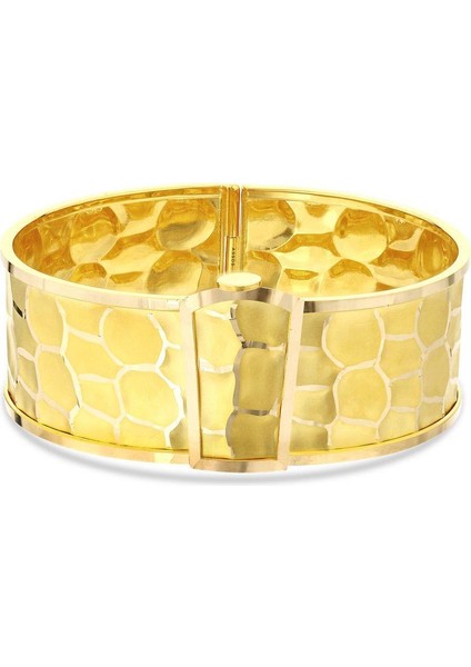 Altın Kelepçe Bilezik - 14K