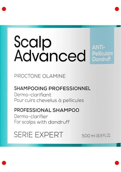 Kepek Karşıtı Profesyonel Şampuan - Saç Derisi Bakımı 500ML fiyatları