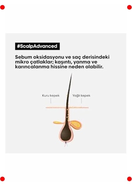 Kepek Karşıtı Profesyonel Şampuan - Saç Derisi Bakımı 500ML indirimleri