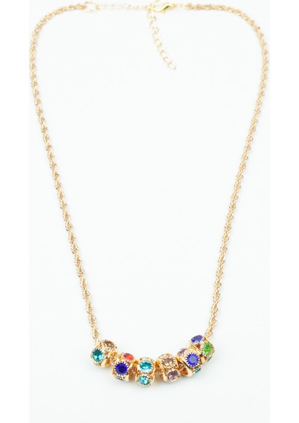 Burgu Zincir Altı Charmlı Kolye modelleri