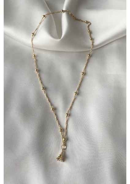 Eyfel Kulesi Uçlu Top Zincir Kolye fiyatları