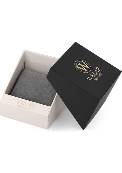 Wel 2511-2 Kadın Kol Saati – Çelik Kasa & Kordon, Takvimli, Gümüş Gold Renk,su Geçirmez fırsatları