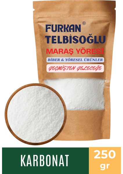 Karbonat - (Katkısız, Yeni Mahsül) 250GR