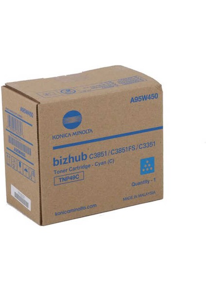 TNP-49-A95W450 Mavi Orijinal Fotokopi Toner fiyatları