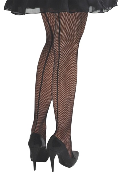 Çağla File Külotlu Kadın Çorap - (Arkadan Dikişli)