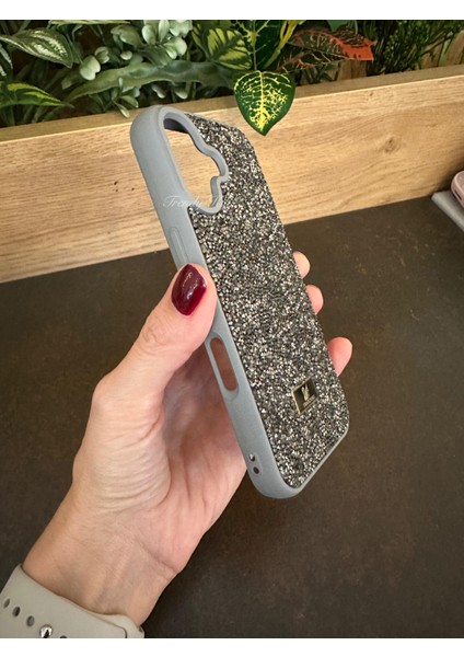 iPhone (16) Uyumlu Lüks Taşlı Kılıf fiyatları
