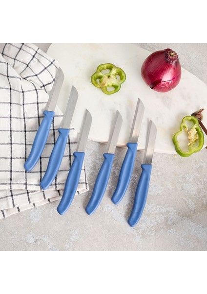 Mira 6 Parça Meyve Bıçak Seti Indigo
