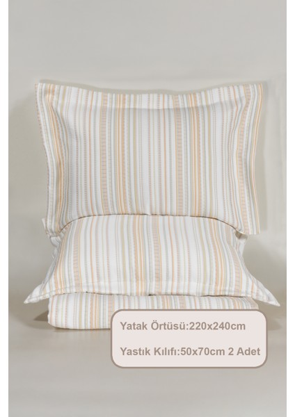 Harmony Yatak Örtüsü Takımı Çift Kişilik (240X250 Cm) Tarçın fırsatları