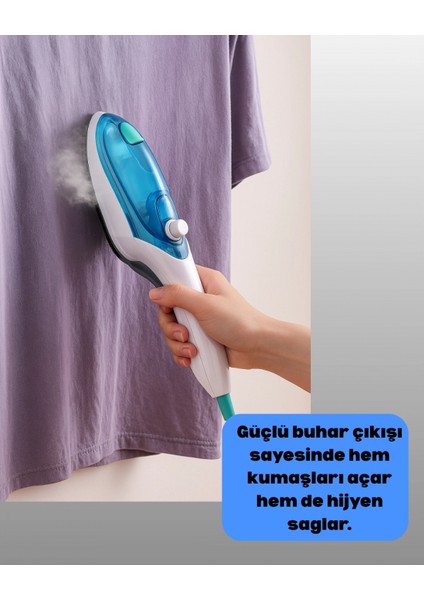 Kompakt Buharlı Ütü Pratik Kırışıklık Giderici fırsatları