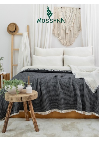 Moss Müslin Yorgan %100 Pamuk 6 Kat 2500 gr - 245 x 265 cm - 170 x 240 cm fiyatları