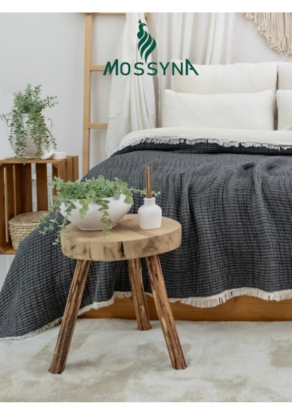 Moss Müslin Yorgan %100 Pamuk 6 Kat 2500 gr - 245 x 265 cm - 170 x 240 cm modelleri
