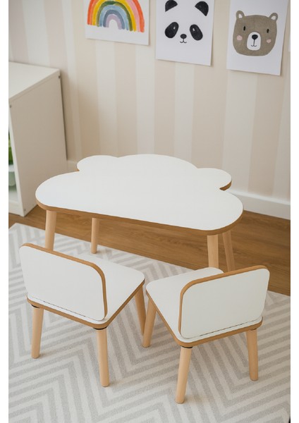 Çocuk Etkinlik Masası Sandalye Takımı- Sincap Şekilli Modern Çalışma ve Aktivite Masası- Yaz- Sil Yüzey modelleri
