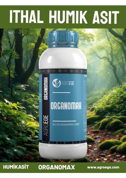 Organomax Ithal Humik Fulvik Asit 1 Lt