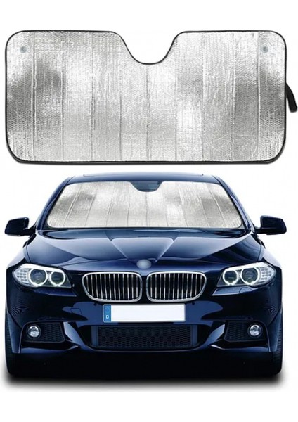Oto Ön Cam Güneş Koruma Uv Önleyici Katlanabilir Fiat Egea Toyota Corolla Dacia Duster Hyundai I20
