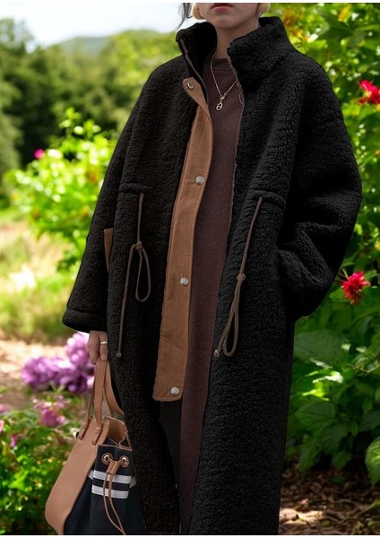 Kışlık Şık Fermuarlı Peluş Ceket fırsatları