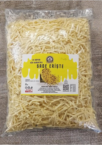 1 kg Ev Yapımı Sade Erişte