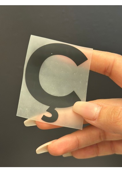 2 Li Ütü Ile Yapışan Ç Harfi Arma Transfer Baskı 5x5 cm modelleri