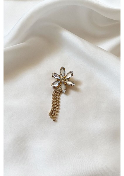 Kristal Taşlı Broş fiyatları