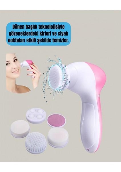 5 In 1 Elektrikli Yüz Temizleme ve Masaj Cihazı modelleri