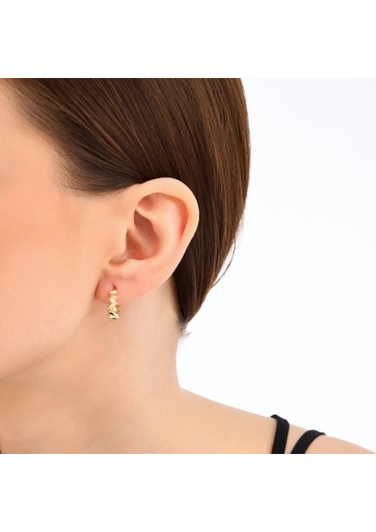 Altın Halka Küpe - 14K modelleri