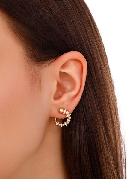 Tasarım Altın Küpe - 14K modelleri