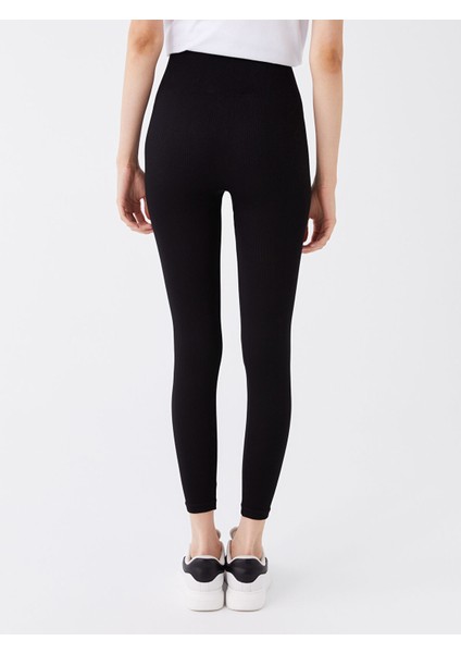 Yeni Sezon Beli Lastikli Düz Seamless Kadın Tayt fırsatları