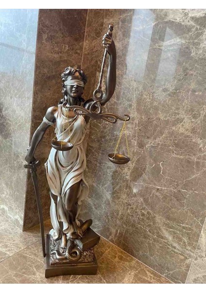 Adalet Heykeli 90 cm