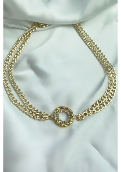 Çift Sıralı Gold Zincir Kolye fiyatları