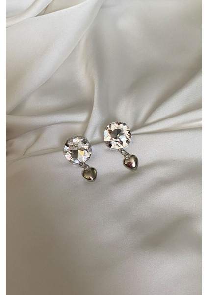 Kalp Sallantılı Kristal Küpe fiyatları