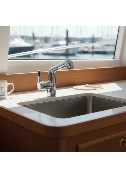 Spiralli Tekne Lavabo Musluğu modelleri