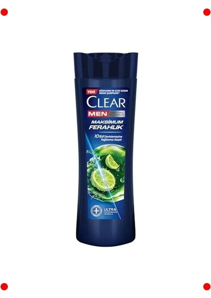 Erkeklere Özel Kepek Karşıtı Maksimum Ferahlık Şampuanı