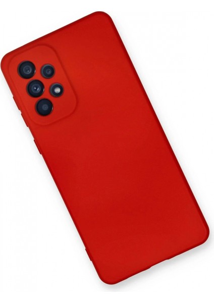 Samsung Galaxy A73 5g Kılıf Nano Içi Kadife Silikon - Kırmızı (K95) modelleri
