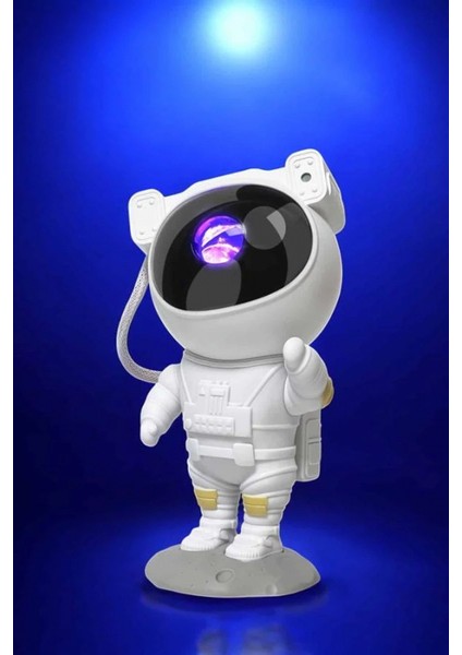 Çocuklara Özel Projeksiyon Astronot Lamba Speaker Sevimli fırsatları