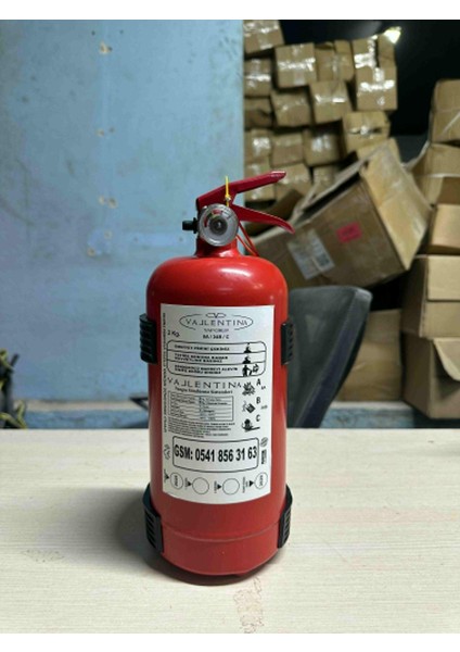 2 kg Yangın Söndürme Cihazı+Askı Aparatı (Tüvtürk Onaylı) fırsatları