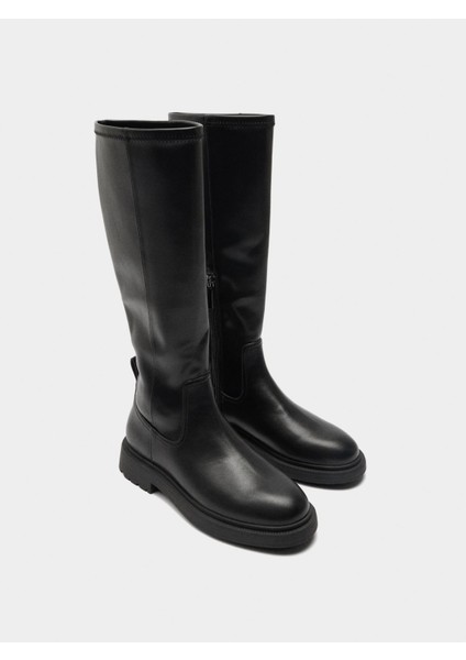 Kısa Topuklu Uzun Çizme modelleri