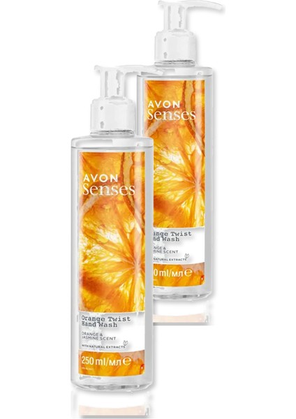Senses Orange Sıvı Sabun 250ML Ikili Set