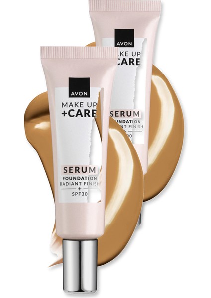 Make Up + Care Serum Fondöten SPF30 - 345N Ikili Set
