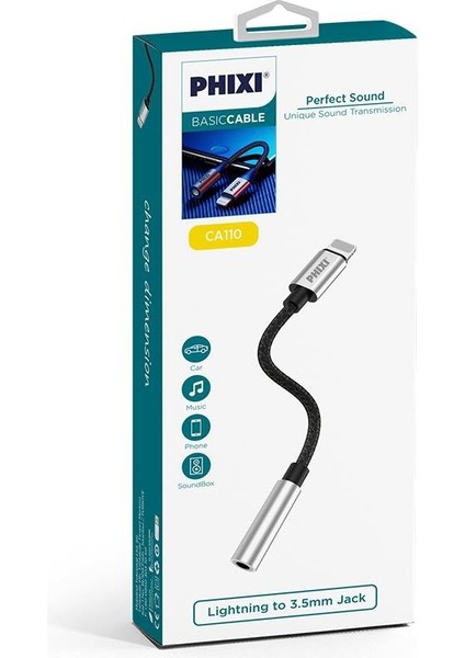 Basic CA110 Lightning To 3.5mm Jack Çevirici Adaptör fiyatları